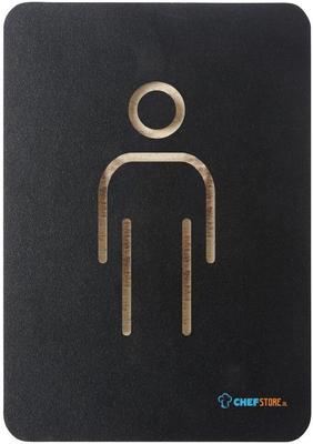 Europel Pictogram Teken Man Zwart - HU471