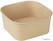 Fiesta Recyclable Fiesta Recycleerbare Vierkante Containerbodems 1400ml (Pakket van 300) - HW018