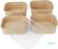 Fiesta Recyclable Fiesta Recycleerbare Vierkante Containerbodems 1400ml (Pakket van 300) - HW018 5