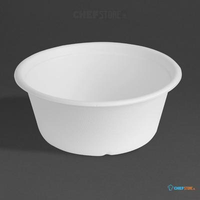 Fiesta Recyclable Fiesta Composteerbare Bagasse Kom Basis 750ml (pak van 50) - HW023