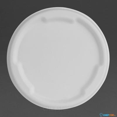Fiesta Recyclable Fiesta Composteerbare Bagasse Deksels voor 400/500ml Kom Basissen (pakket van 50) - HW025