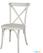 Bolero Manhattan Kruisrugleuning Resin Stoelen Limewash (Verpakking van 4) - HW280