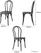 Bolero Soho Stoelen van Buighout Stijl Hars Zwart (4 Stuks) - HW286 5
