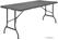 Bolero Wilgstructuur Rechthoekige Wilg Midden Vouwtafel 6ft - HW299