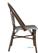 Bolero Parijse Stijl PE Rattan Stoel Zwart Dot Mix (2 Pack) - HW598 2