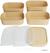 Fiesta Recycleerbare Rechthoekige Voedselcontainers 1000ml (Verpakking van 300) - HW623 4