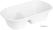 Fiesta Recyclable Fiesta Composteerbare Bagasse Ovale 2-Compartimenten Container 900ml (pakket van 100) - HW628