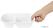 Fiesta Recyclable Fiesta Composteerbare Bagasse Ovale 2-Compartimenten Container 900ml (pakket van 100) - HW628 5
