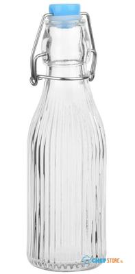 Olympia Geribbelde Waterflessen met Zwenktop 200ml (verpakking van 6) - HW795