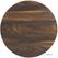 Bolero Complete Tafel Rond Donker Hout Effect 600mm - HW853 2
