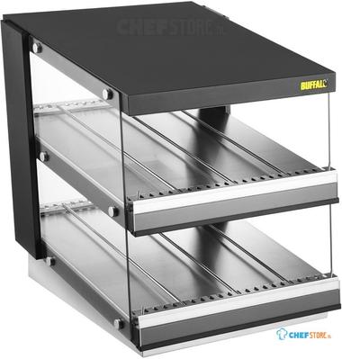 Buffalo Schuin Kanaal Voedselverwarmer 2 Planken - HW925