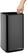 Bolero Vierkante Afvalbak Titanium Zwart 10Ltr - HX260 2