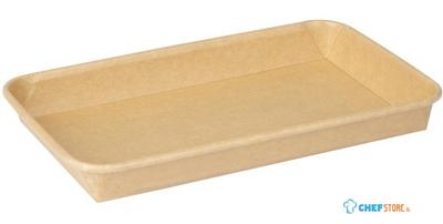 Fiesta Recyclable Fiesta Recycleerbare Nr. 7 Sushi Tray Bases 220x137mm (Verpakking van 300) - HX289