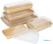 Fiesta Recyclable Fiesta Recycleerbare Nr. 7 Sushi Tray Bases 220x137mm (Verpakking van 300) - HX289 5