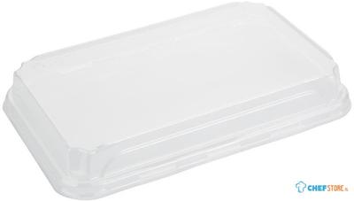 Fiesta Recyclable Fiesta Recycleerbare PET Dekselen voor No. 7 Sushi Schalen (Pak van 300) - HX294
