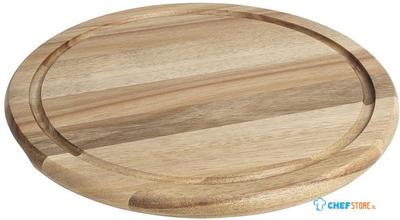 Olympia Rond Acacia Houten Bord voor 280mm Koepel - HX399
