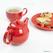 Olympia Café Theepot Rood 450ml (2 Stuks) - HX795 3
