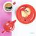 Olympia Café Theepot Rood 450ml (2 Stuks) - HX795 4