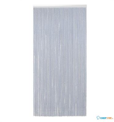 EazyZap Keten Deur Vliegengordijn - Blauw - HX949