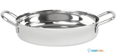 Olympia Tafelpresentatie Dubbelhandig Schotel RVS 180mm - HY102