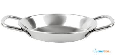 Olympia Tafelpresentatie Mini Paellapan RVS 120mm - HY103