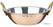 Olympia Koperen Kadai Schotel RVS Messing Handvatten 660ml - HY129