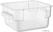 Vogue HY400 Hygiplas Polycarbonaat Vierkante Opbergbak 1.5Ltr
