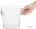 Vogue HY401 Hygiplas Polycarbonaat Vierkante Opbergcontainer 3.5Ltr 4