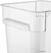 Vogue Hygiplas Polycarbonaat Vierkante Opslagcontainer 7Ltr - HY403 3