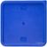 Vogue HY412 Hygiplas Vierkante Voedselopslagdeksel Blauw Groot 2