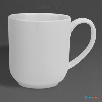 Olympia Whiteware Grote Afgeronde Mokken 410ml (6 Stuks) - HY541