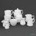 Olympia Whiteware Pier Suikerpot met Deksel - 250ml (Doos 6) - HY547 5