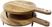 Olympia Ronde Displaystandaard Mango Hout met Metalen Poten 400x300x80mm - HY754 3