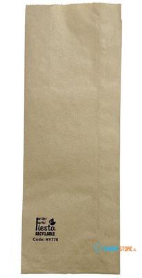 Fiesta Compostable HY770 Fiesta Recyclebare Baguette/Panini Papieren Zakjes 300x110x60mm (1000 stuks)