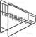 Olympia Siropen Flessenstandaard Zwart Draad 400x105x320mm - HY987 6