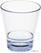 Olympia Kristallon Polycarbonaat Stapelbare Bekers - Blauw 250ml (6 Pack) - HZ081