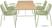 Bolero Melbourne Armstoelen Lichtgroen (4 Stuks) - HZ219 5