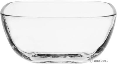 Olympia Vierkante Glazen Lage Snackkommetjes (6 Stuks) - HZ335