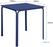 Bolero Adeline Stalen Vierkante Tafel 700mm Donker Blauw - HZ356 4