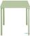 Bolero Adeline Stalen Vierkante Tafel 700mm Lichtgroen - HZ357 2