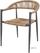 Bolero Eden PE Gevlochten Rattan Outdoor Armstoelen Naturel (4 Stuks) - HZ591