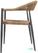 Bolero Eden PE Gevlochten Rattan Outdoor Armstoelen Naturel (4 Stuks) - HZ591 2