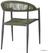 Bolero Eden PE Gevlochten Rattan Outdoor Armstoelen Groen (4 Stuks) - HZ592 3