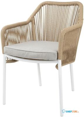 Bolero Bay PE Gevlochten Rattan Outdoor Armstoelen Honingkleur (2stuks) - HZ596