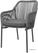 Bolero Bay PE Gevlochten Rattan Outdoor Armstoelen Antraciet (2 Stuks) - HZ597