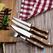 Olympia Steekvorken met PP Hout Effect Handvatten (12 Stuks) - HZ971 5