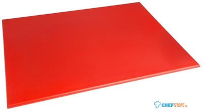 Hygiplas kleurcode snijplank rood 600x450x12mm | J011