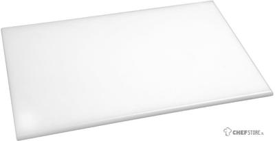 Hygiplas standaard snijplank met hoge dichtheid wit | J016