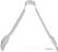 Rvs Serveertang | 21cm | Vogue | J605 2