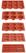 Vogue JA313 Silicone Ronde Vorm 6 Cup 6